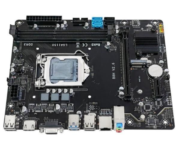 Quality custom motherboard design and production M.2 NVME DDR3 INTEL H81 Chipset Motherboard LGA1150 MATX Board To Intel Core 4th Gen for sale