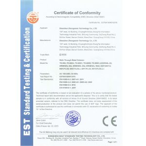 Heyuan Zhonganxie Technology Co., Ltd Certifications