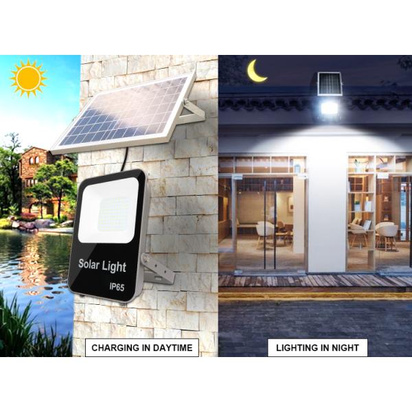 Warehouse Sport Ground Portable Outdoor 100w solar flood light with Sensor