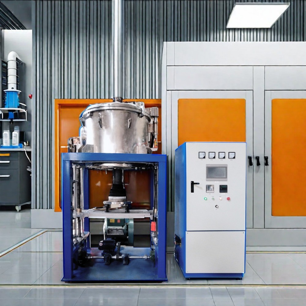 China Vertical Vacuum Graphitization Furnace Induction Heating With Bottom Discharge Materials wholesale