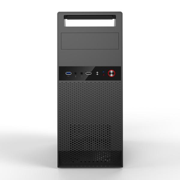 Quality 360mm Depth ATX PSU Industrial Computer Cabinet With Handle for sale