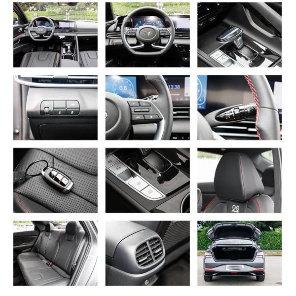 Fuel Powered Beijing Hyundai Elantra Car 0km Used 4 Door 5 Seater Three Car FWD Normal Cruise Control Beijing