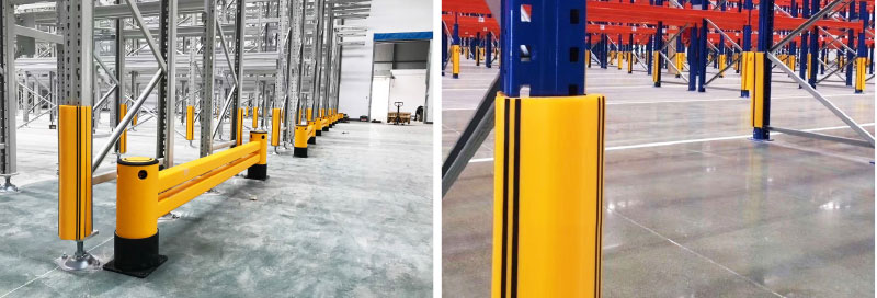 Racking Upright Protectors Rack End Protector Guard Warehouse Safety Bollard