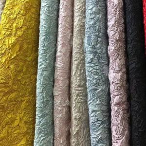 China Flower Geometric Pattern 145cm Polyester Jacquard Fabric 200gsm Skin Friendly wholesale