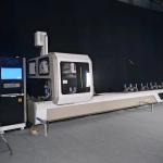 Remote Control 4 Axis Cnc Machine Aluminum Curtain Wall Machine