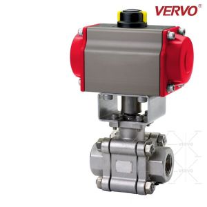 China CL800 Pneumatic Actuated Floating Ball Valve 40MM Threaded wholesale