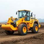LW500FN 3m3 Bucket Front Wheel Loader with Weichai 162kW Engine