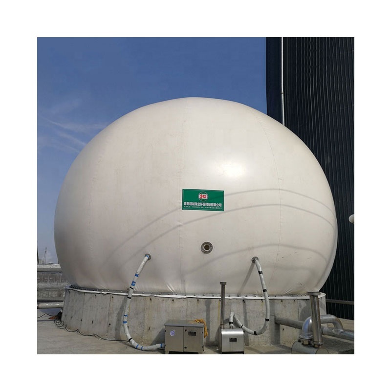 China Anti Corrosion Double Membrane Biogas Holder For Gas Storage wholesale