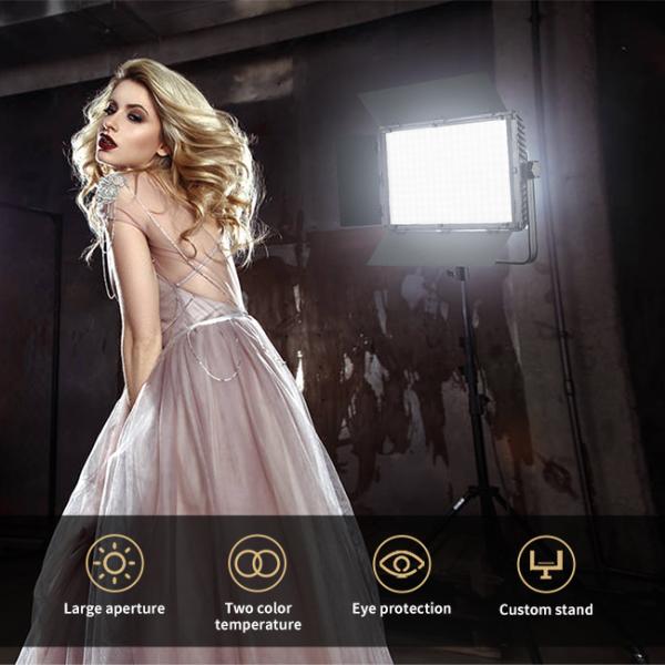 Professional Bi Color Led Video Light Panel Photographic Equipment Studio Lighting Kit 100w 3200K 5500K