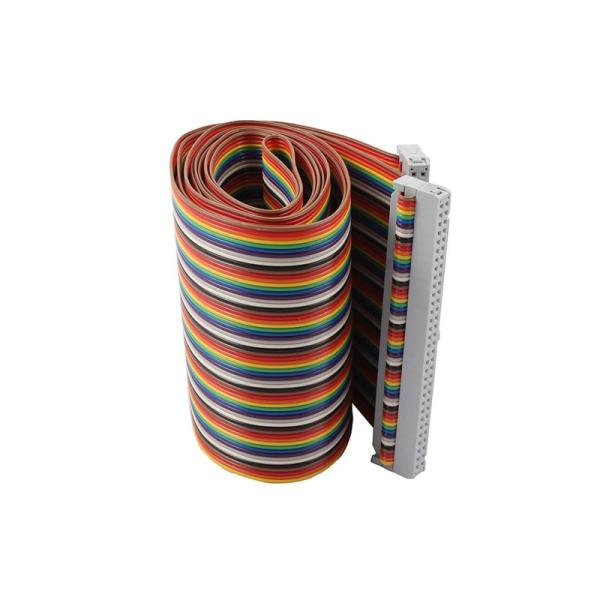 64 Pin F/F IDC Flat Ribbon Cable 64 Way Wire 2.54mm Pitch For Electrical Industry