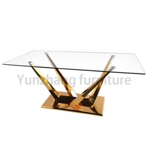 China Rectangular Modern Dining Room Tables Living Room Furniture wholesale