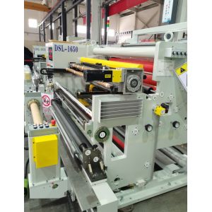 China DSL Series 500MM - 1250MM Slitter Rewinder Machine Automatic Unwinding Correction on sale