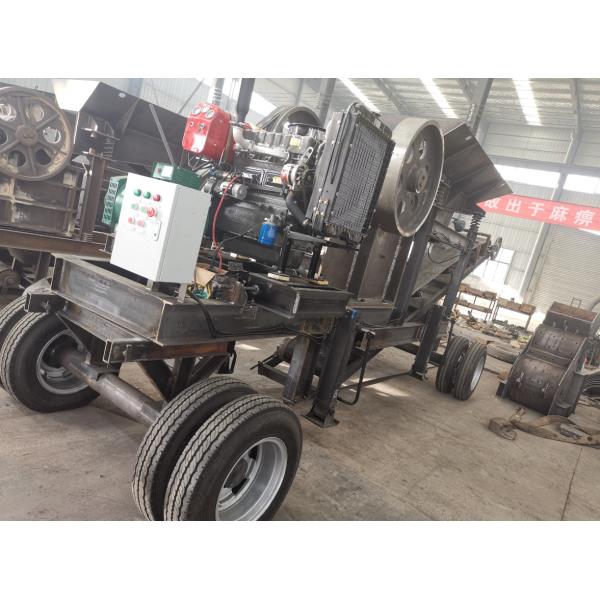 20 50 100 Ton Per Hour Mining Crusher Machine Mobile Diesel Engine Jaw Crusher Plant