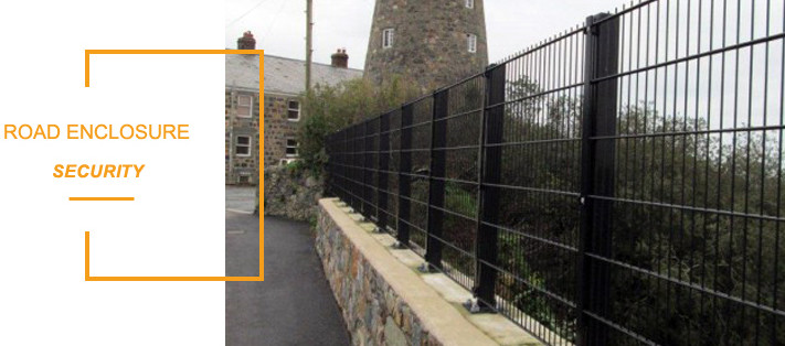 Galvanized Double Loop Wire Fencing For Industry 75*150mm Hole