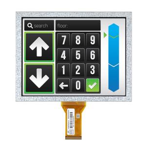 China 1000nits High Brightness 8 Inch LCD Display For Elevator And Weighing Equipment wholesale