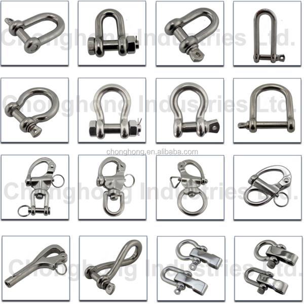 Silver Marine Quick Release Swivel Eye Snap Shackle for Smooth Lifting and Connecting
