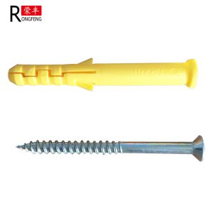 6*30mm 8*40mm Nylon Plastic Expansion Anchor