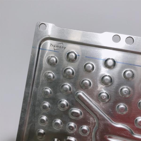 Factory Supply Aluminum Liquid Cooling Plate For Cylindrical Battery Pack Heat Dissipation