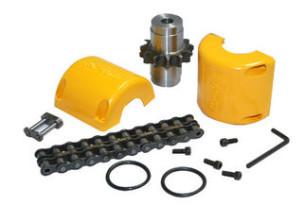 Quality Light Weight Chain Sprocket Coupling , Flexible Chain Coupling High Efficiency for sale