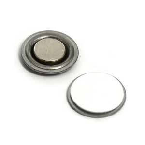 China Round D17x6mm N35 Neodymium Button Badge Magnet wholesale