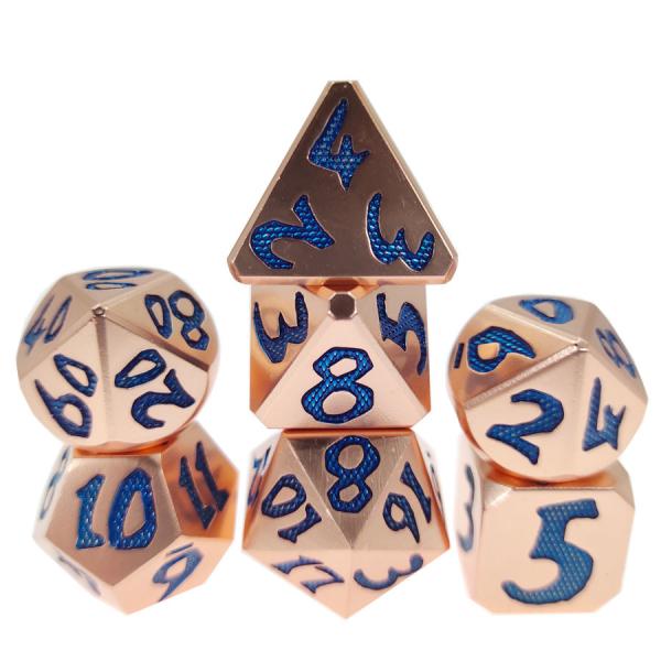 Quality High Quality Dice Practical Polyhedral customizationDice Metal Gaming Dice Manual for sale
