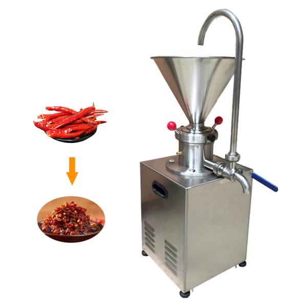 High Efficiency Chilli Grinding Machine For Chicken Bone Butter Peanut Sauce