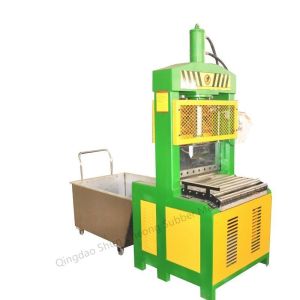 China Hydraulic Rubber Bale Raw Cutting Machine / Rubber Sheet Cutter wholesale