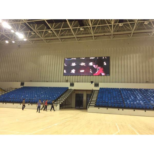 7.62mm Pixels Led Video Wall Display , Large Led Display Panels Easy To Move