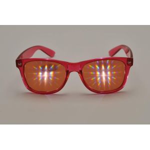 China Orange Plastic Diffraction Glasses Use Amber Grating Film Sheets wholesale