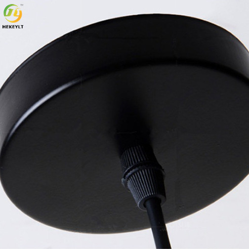 Indoor Hotel Modern Pendant Light E26 With Glass Shade