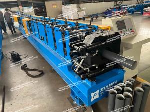 China Downspout Pipe Roll Forming Machine/Steel Pipe Making Machine Price wholesale