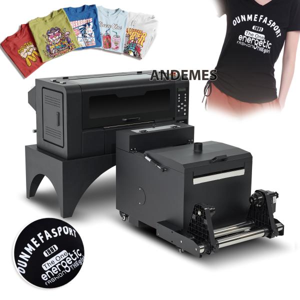Quality Custom Hat Pattern Printing DTF Printer with XP600 Printhead A3 33cm Size for sale
