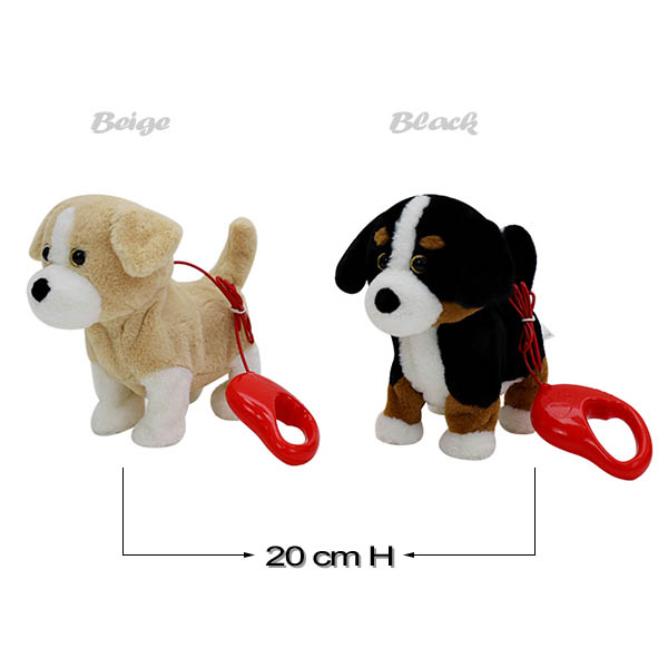 20cm Musical Puppy Soft Toy Sewing and handcraft for Newborn