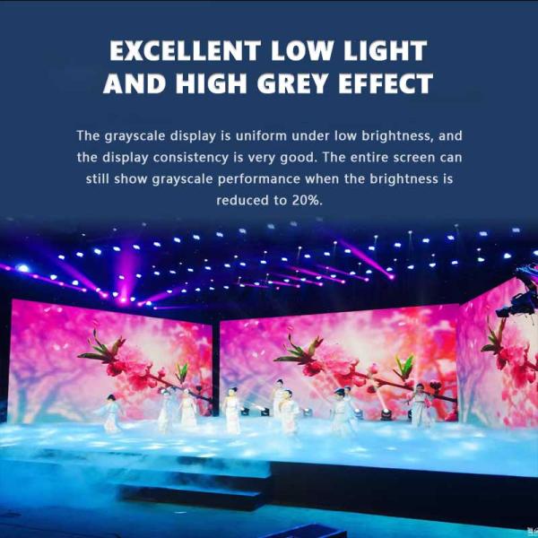 4K P2.5 Indoor Rental LED Screen with Die-casting Aluminium Cabinet