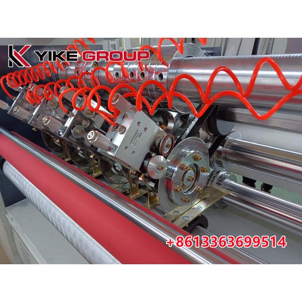 YIKE GROUP Manual Feeder 3000mm 3KW Thin Blade Slitter Scorer Machine
