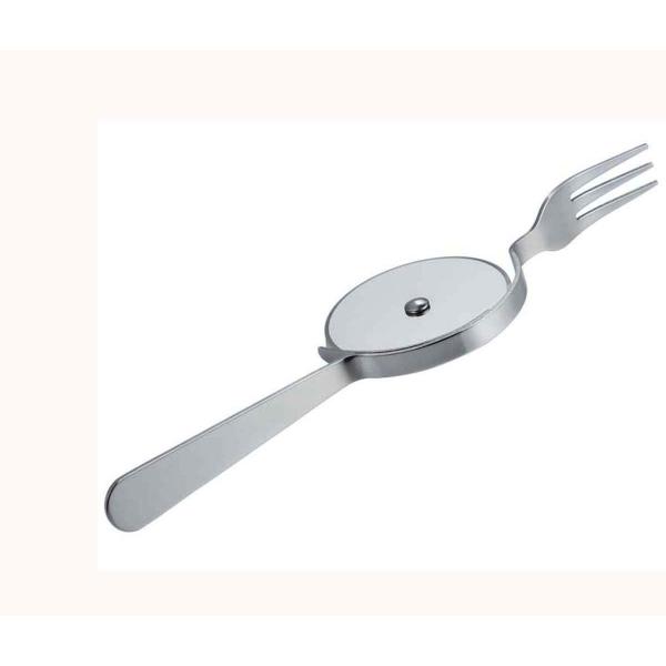 High Quality Stainless Steel Pizza Cutter With Fork Knife of pizza tools