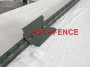 China PVC Coated Metal Fence Posts Galvanized T Post Star Picket For Agriculture wholesale