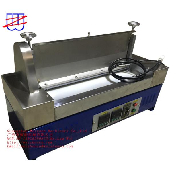 PVC EPE EVA Pur Sponge Double Roller Hot Melt Glue Coating Machine for Laminating 600mm