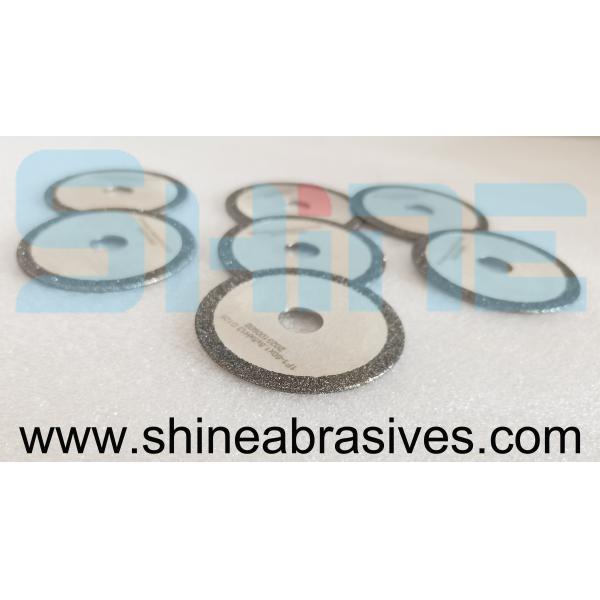 Smooth Electroplated Diamond Cutting Disc Set For Cutter Saw Blade Grinding Wheels
