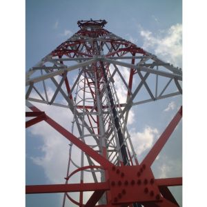 China 3 Legs Angular Steel Communication Tower 45m 60m 70m 80m wholesale