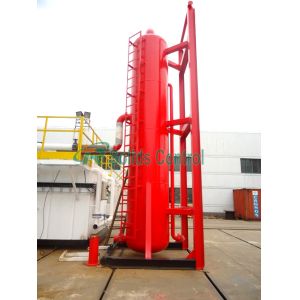China TRZYQ800 Trenchless HDD Mud Gas Separator DN150mm Output Pipe wholesale
