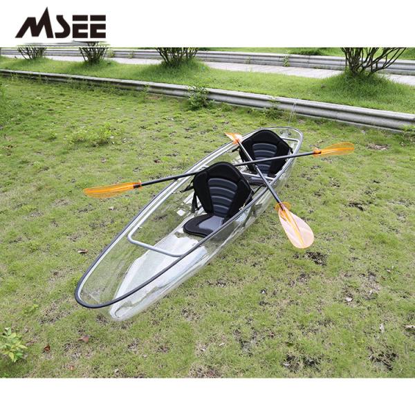 Surfing Polycarbonate Transparent Canoe Kayak Paddle Rigid Inflatable Boats