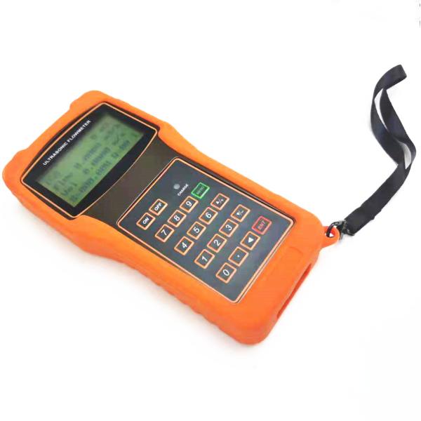 Sewage Portable Ultrasonic Flow Meter , 4-20mA Handheld Ultrasonic Flow Meter