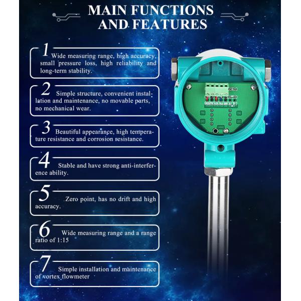 24VDC LCD Display Helium Gas Ammonia air Hydrogen Sulfide Magnetic Flow Meter Sensor