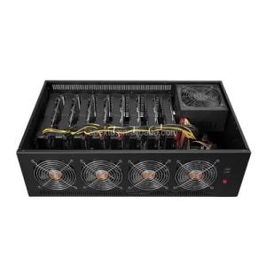 China Apexto ATX Power Mining Rig Machine , Aluminum Alloy ETH Mining Pc Case wholesale