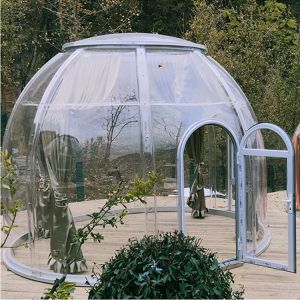 Aluminium Large Bubble Tent Noise Reduction Clear Plastic Igloo Tent