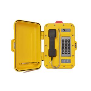 China ROHS Vandal Resistant Industrial Voip Phone With Ringing Pilot Lamp wholesale