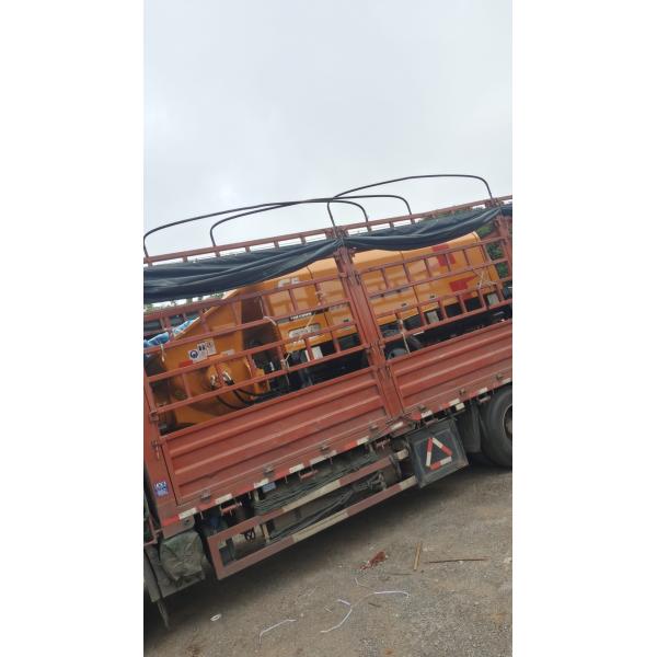 Rexroth Used Concrete Trailer Pump HBT6016C-5D Trailer Mounted Concrete Pump