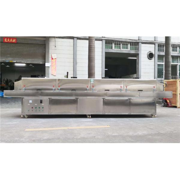 High Temperature UV Tunnel Face Mask Sterilization Machine SUS Discharging Area 500mm