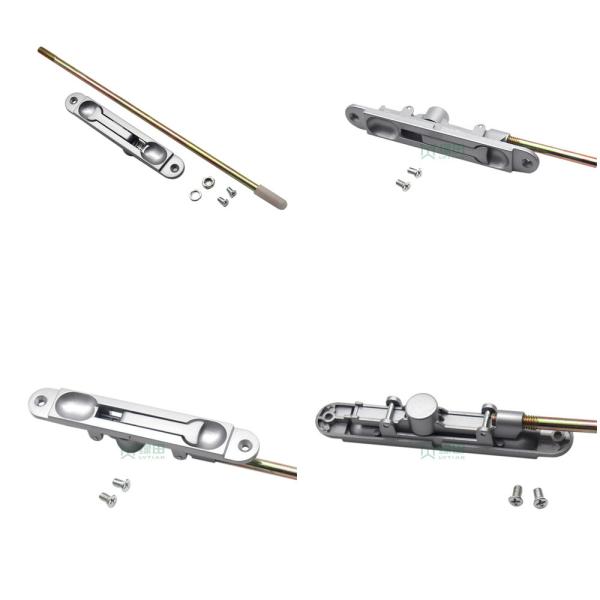 Modern Surface Mounted Flush Bolt Lock , flush door security bolt